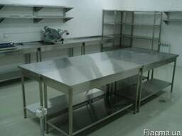 Мебель из нержавейки для магазина на заказ в Киеве