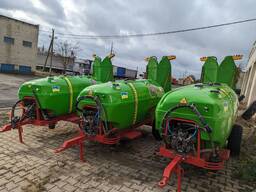 Обприскувач для саду 2000л Rodos 2000 причіпний обприскувач