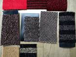 Обрезки ворсовых ковров на резиновой основе