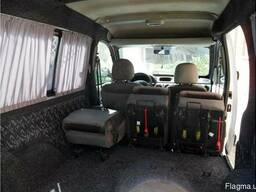 Обшивка перетяжка переоборудование салона Рено Кенго