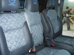 Обшивка перетяжка переоборудование салона Опель Виваро