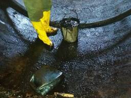 Очистка резервуаров, емкостей от остатков хранимого продукта