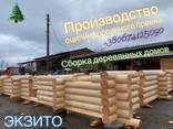 Оцилиндрованое бревно (сруб) - производство на Украине и поставки в Германию, Европу, Азию