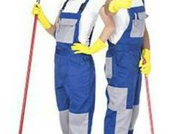Одежда для клининговых компаний, полукомбинезон рабочий
