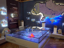Оформление музеев, дизайн выставок проектирование экспозиций, Киев
