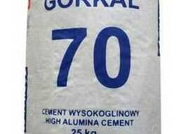 Огнестойкий высокоглиноземистый цемент Gorkal 70.