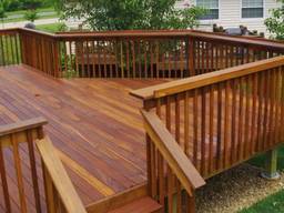 Ограждение для террасы или балкона из дерева под заказ