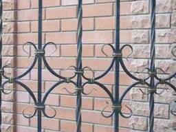 Ограждение на дачу, дом, учреждение, здание. "Броневик".