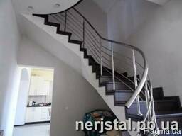 Ограждения лестницы из нержавеющей стали