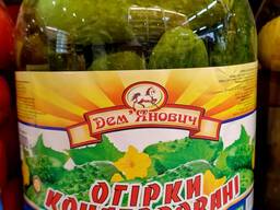 Огурцы консервированные