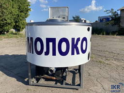 Охладитель молока 200 л открытого типа