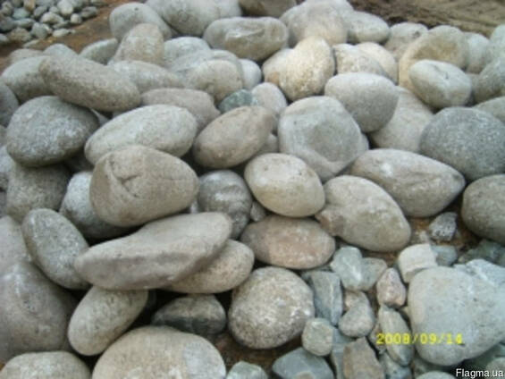 Окатиш(річковий камінь),валуни,галька