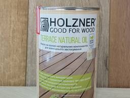 Олія для дерева терас альтанок HOLZNER Terrace Natural Oil 1 л