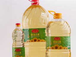 Олія соняшникова, раф/дез, виморожена, марки П, Тм Мудрий вибір, 1л.