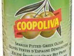 Оливки Coopoliva без косточки 4.3 кг.