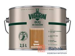 Олія для терас Vidaron ( Т03 Іроко екзотичне ) 2.5л