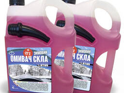 Омыватель стекла Зимний -22°С "Bubble Gum" Lotus канистра с носиком Упаковка 2 шт. x 4 л