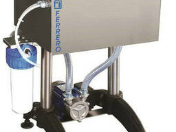 Ополаскиватель стеклянных бутылок с рециркуляцией полуавтоматический, на 4 бутылки. ..