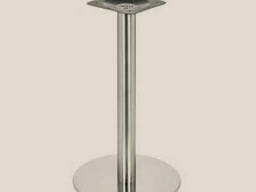 Опоры ножки стола подстолья из нержавеющей стали диаметр 450 мм высота 720 мм. ..