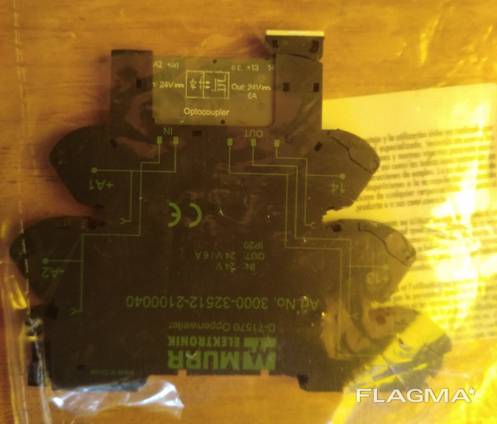 Optocoupler, MIRO 6.2, 24Vdc, 6A Spring оптопара (реле)