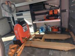 Оренда електричного візка 1.5т. нового з літієвою акб 24В 30 Аг