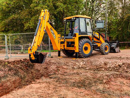 Оренда JCB 3CХ екскаватор-навантажувач послуги спецтехніки
