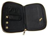 Органайзер, футляр для украшений, драгоценностей Travel Jewelry Case черный - фото 2