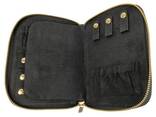Органайзер, футляр для украшений, драгоценностей Travel Jewelry Case черный - фото 3