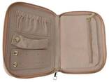 Органайзер, футляр для украшений, драгоценностей Travel Jewelry Case розовый - фото 3