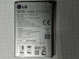 Оригинальный литий-ионный аккумулятор для смартфоновLG li-ion Battery BL-54SH 2540mAh Вжив - фото 2