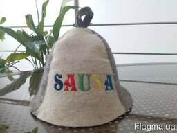 Оригинальные шапки для бань и саун