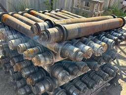 Оси колёсных пар тепловозов и вагонов