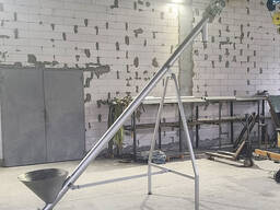 Осевые шнеки в трубе