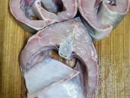 Осётр рыба стейки свежемороженые