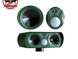 Отпугиватель кошек, собак, грызунов Garden Protector на солнечной батарее