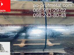 Оцинкованний лист 0.25 мм, гібка, порізка на полоси.