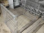 Овочеві сітки бу, контейнер сітка бу, палетний контейнер б у, сітка складська бу - фото 3