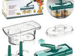 Овощерезка Nicer Dicer Twist многофункциональная мультирезка, измельчитель для продуктов - фото 1