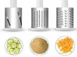Овощерезка ручная механическая мультислайсер Kitchen Master 806 бордовая терка для. .. - фото 1