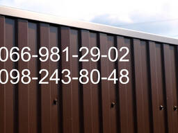 П-образная декоративна планка, Верхняя накладка на забор.