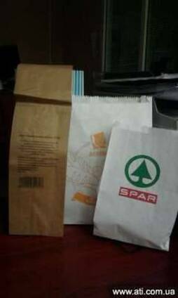 Пакет из крафт бумаги