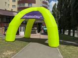 Палатка надувная тент для уличного маркетинга, рекламы возведение 5-15 мин - фото 3