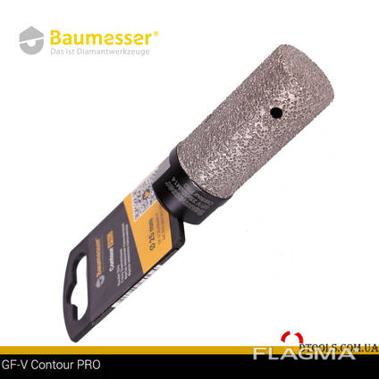 Пальчикова алмазная фреза 10 мм на болгарку Baumesser GF-V Contour PRO