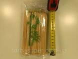 Палочка для шашлыка бамбуковые (200шт) 15см 2.5mm (1 пач) - фото 2