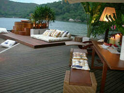 Палубная доска из сибирской лиственницы