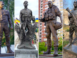 Уникальные памятники погибшим солдатам Украины под заказ
