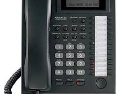 Panasonic KX-T7735UA-B Black, системний телефон, LCD дисплей, 24 кнопки прямого набору