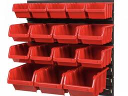 Панель перфорированная 390х390 мм 16 контейнеров