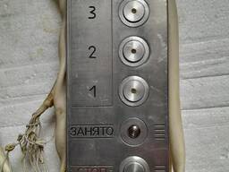 Панель приказа для грузового лифта, 3-х кнопочный, с хранения