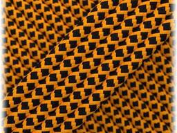 Паракорд EDCX 550 Black Goldenrod Snake #257